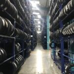 Yellow's warehouse more than 50000 new tyres in stock