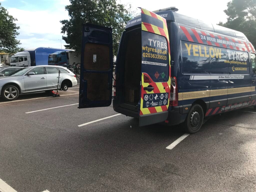 Yellow Tyres Mobile Tyre Fitting in West London areas