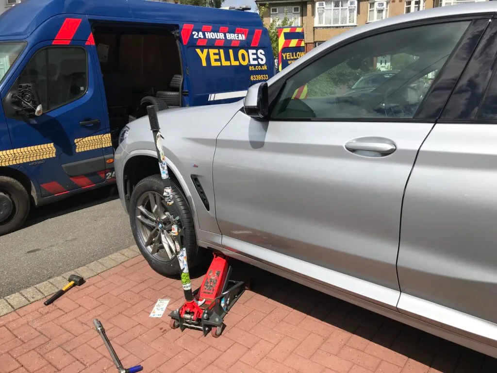 Yellow Tyres Same Day Mobile Tyre Fitting in London